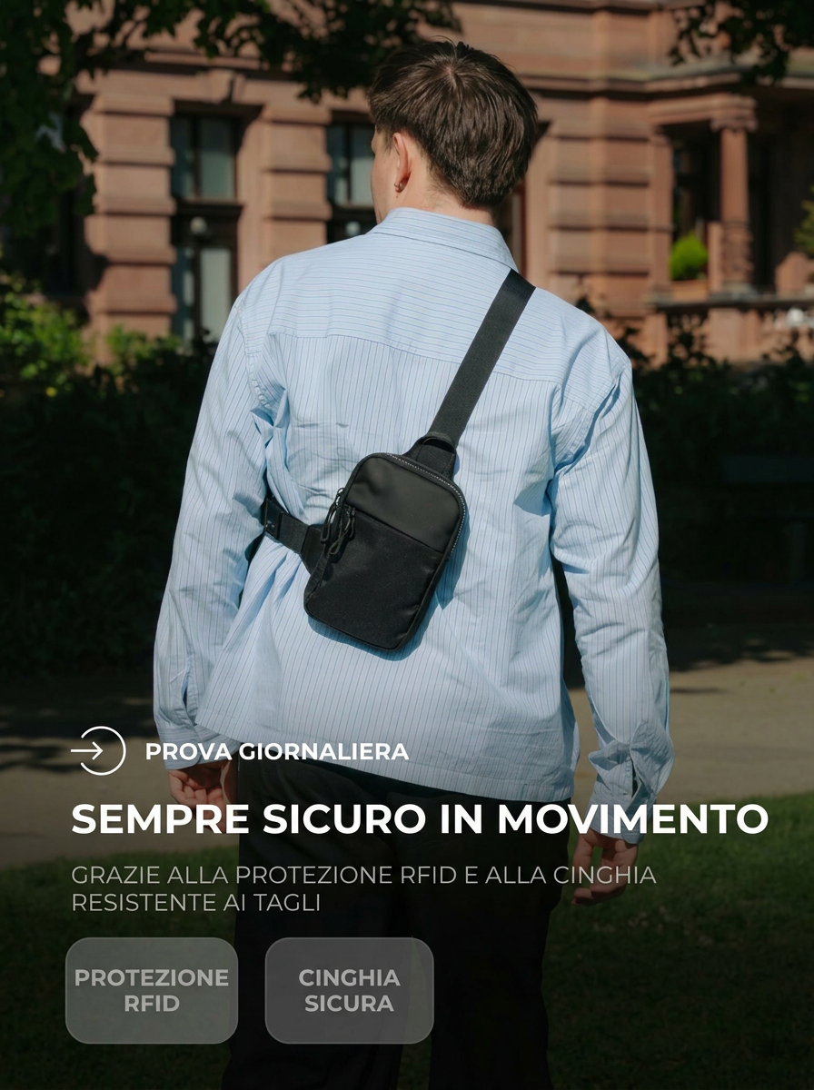 Borsa Silveti - Sicurezza & Comodità